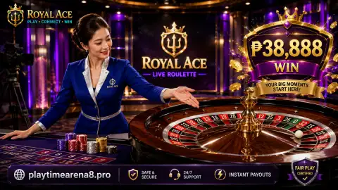 playtime live casino: PLAYTIME dealer opening attention around a sapphire live casino table