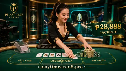 PLAYTIME dealer clearing the sapphire live casino table into an orderly reset